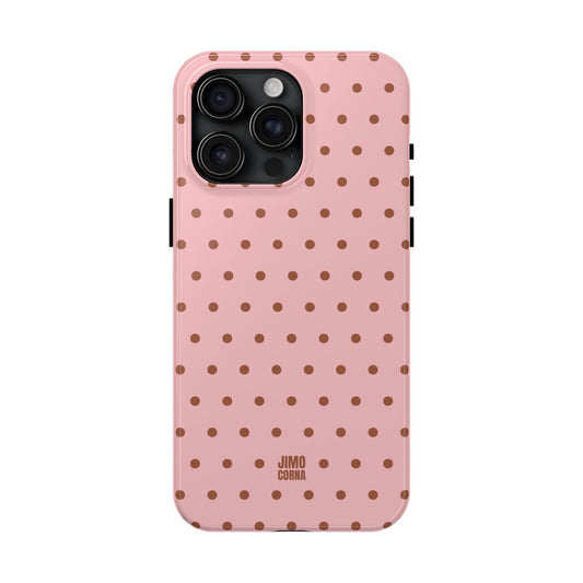 Polka Dot | Pink and Brown
